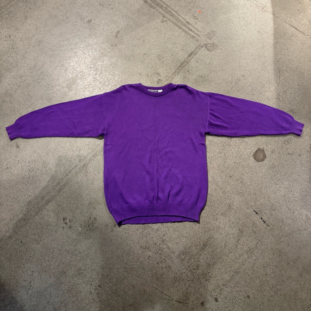 Vintage 90s Thornton Bay Knit Sweater – Royal Purple